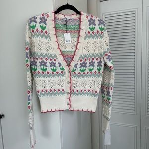 New Zara cotton cardigan